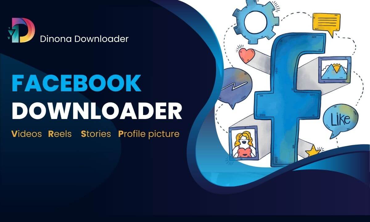 Facebook viewer and downloader cover 